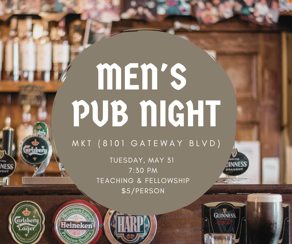 Men's Ministry Pub Night